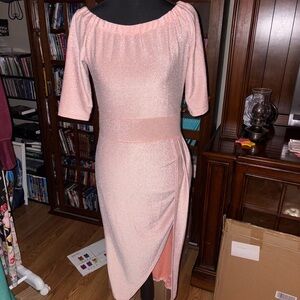 Elegant Pink Women's Dress